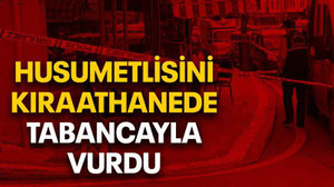 Husumetlisini kıraathanede tabancayla vurdu